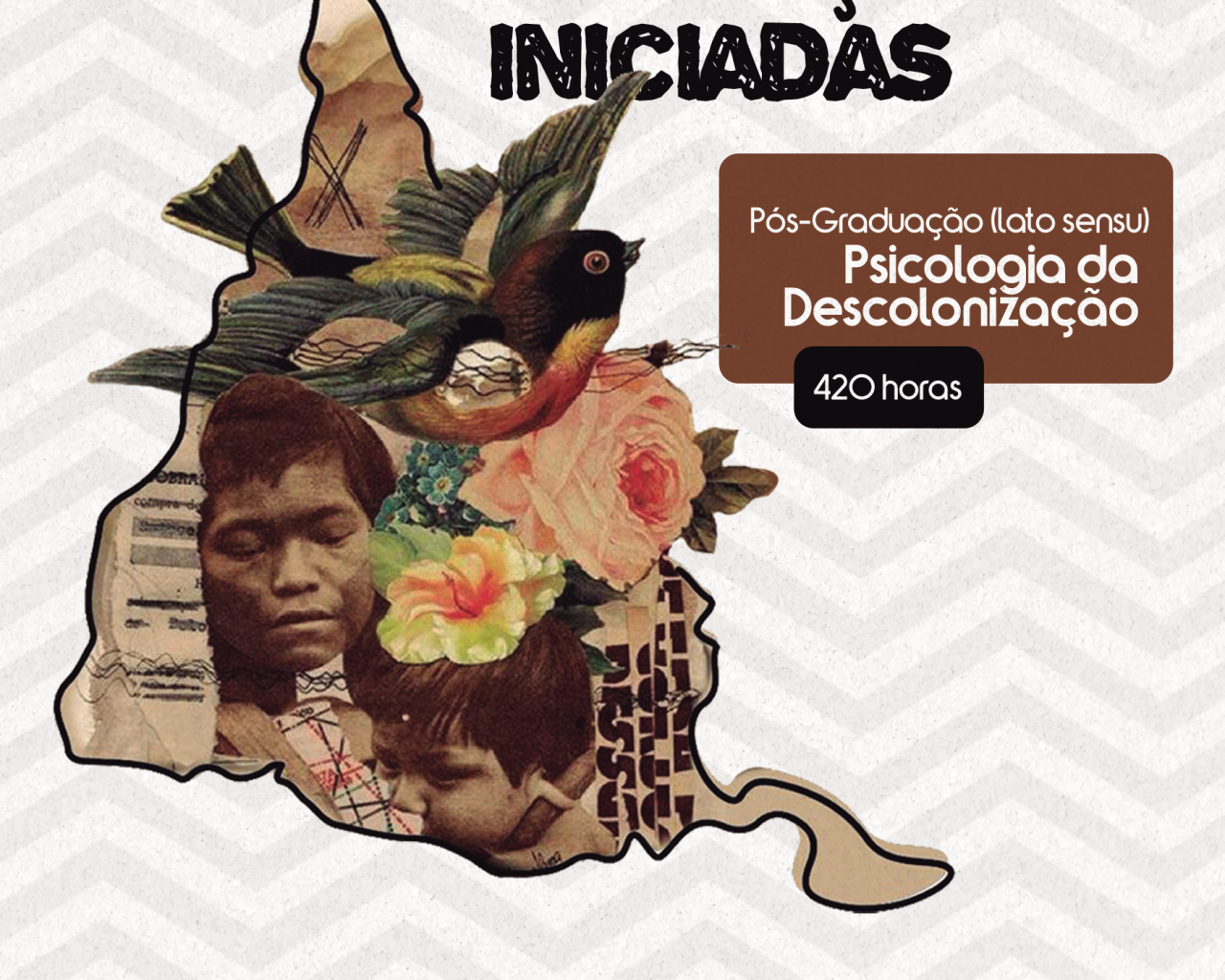 Arte de divulgação: Psicologia da Descolonização