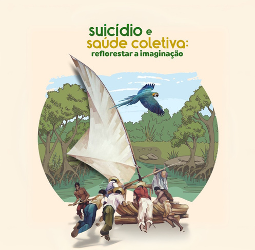 Arte de divulgação: Suicídio e Saúde Coletiva